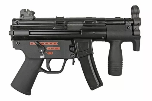 WE - ASG GBB replika MP5K Apache-SMG - černá - WET-02-007134