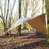TF-2215 - Turistická plachta - 3x3 m - Wolf Brown - 319562