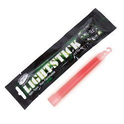 Mil-Tec - Lightstick - Standardní - 1,5 x 15 cm - Červená - 14940010