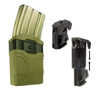 ESP - Plastové pouzdro na opasek pro zásobník M16, M4 - černé - MH-04-AR15 BK