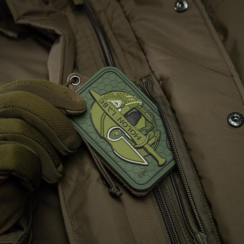 M-Tac - Morální nášivka - Molon Labe Ace Jacquard - Olive / PVC - 51127001