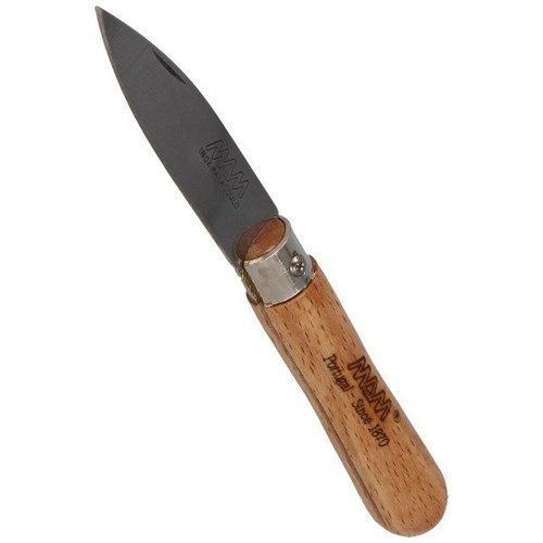 MAM - Kapesní nůž se špičkou - světlé bukové dřevo 61 mm - 2025/2-A