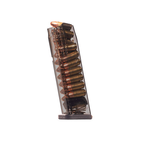 ETS - Polymerový zásobník pro Smith &amp; Wesson M&amp;P - 9x19 mm - 17 nábojů - Carbon Smoke Series - SMK-SW9-MP-17