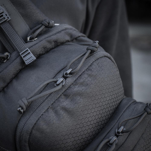 M-Tac - Cross Bag Slim Elite Hex - černá - 10210002