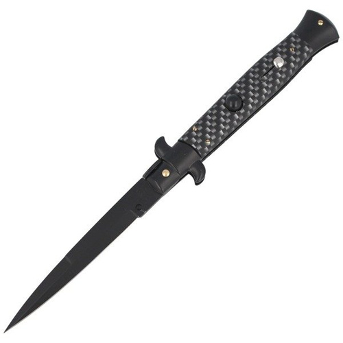 Frank Beltrame - Zavírací nůž s bajonetem Kevlar 23 cm - FB 23/KEVB BLK