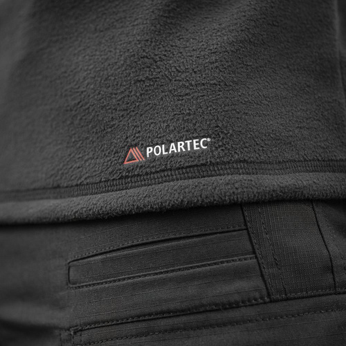 M-Tac - Vojenský fleecový svetr Delta Polartec Cardigan Raglan - Black - 70022002