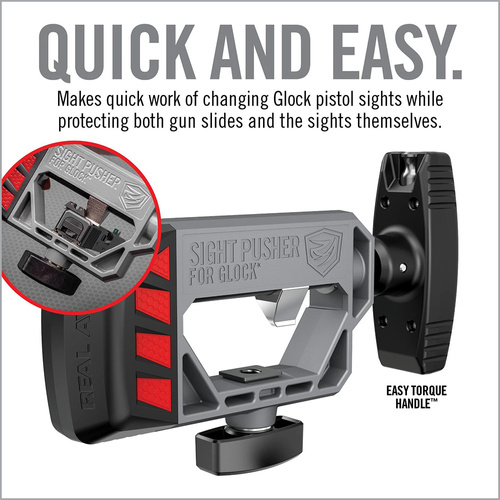 Real Avid - Posuvník mířidel pro Glock - AVGLOCKSP