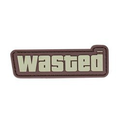 101 Inc. - 3D záplata - Wasted - hnědá
