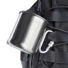 Mil-Tec - cestovní hrnek s karabinou - 250 ml - ocel - 14607800