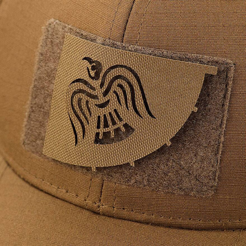 M-Tac - nášivka s nápisem Crow Banner - Cordura 500D - laserový výsek - Cut - Coyote - 51172005