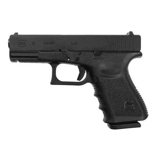 Umarex - Replika pistole Glock 19 Gen 3 - zelený plyn - černá - UMA-02-021470