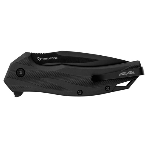Kershaw - Zavírací nůž EDC Lateral Black Serrated - 8Cr13MoV - černý - 1645BLKST