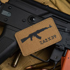 M-Tac - Laserem vyřezávaná nášivka AKM 7.62x39 - Coyote/Black - 51110502