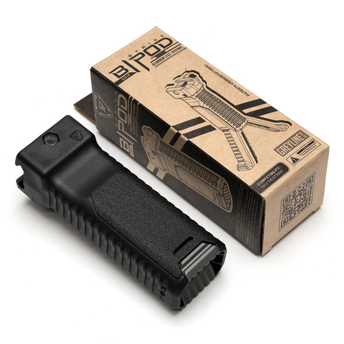 Strike Industries - Předpažbí Strike s dvojnožkou - černé - SI-AR-AL-BIPOD-GY