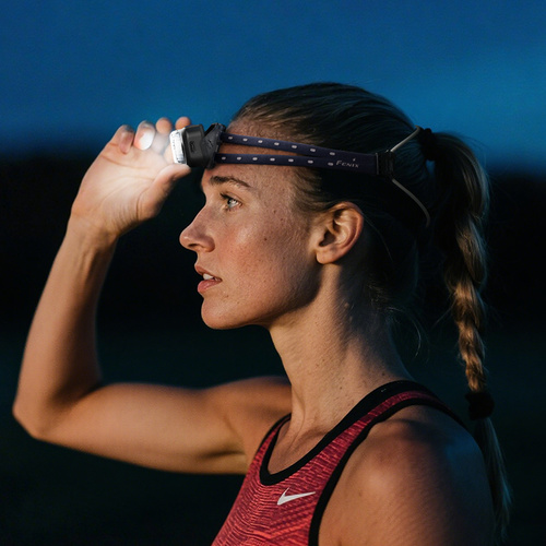 Fenix - Čelová svítilna HL17R s baterií 1000 mAh - 500 lm - černá - HL17R black