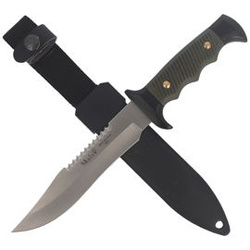 Muela - Outdoorový nůž ABS zelený 160 mm - 5161
