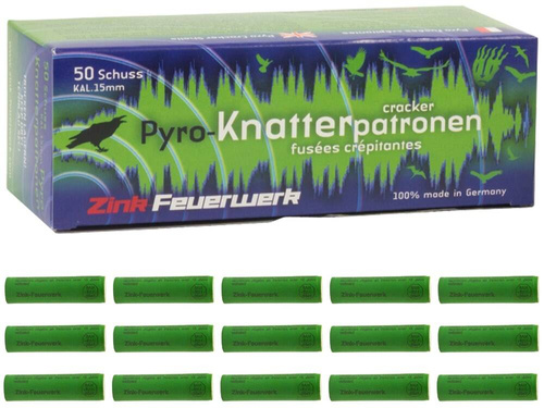  Zinkové ohňostroje - Pistolová světlice Knatter - 50 ks