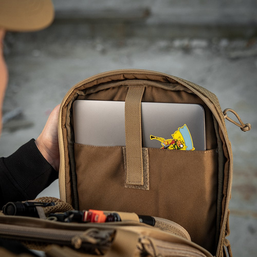 M-Tac - Laserem řezaná taška přes rameno Hex - Cordura - Coyote - 10241005
