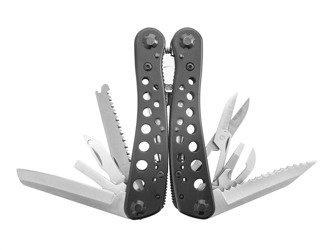 Ganzo - Multitool G204 - 10 nástrojů - 11 bitů - černý - G204