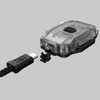 Armytek - Kapesní svítilna LED Crystal WRB - maják - 150 lm - modrá/šedá - F07202B