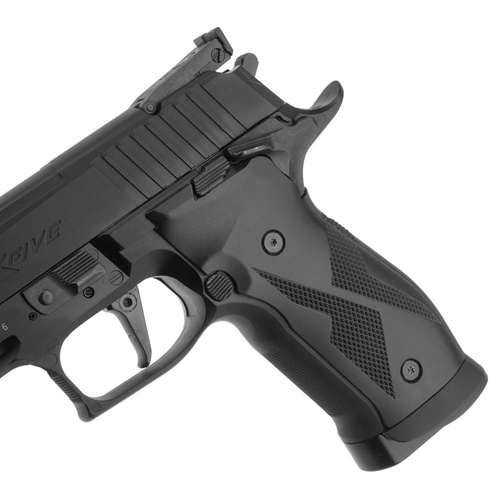 Sig Sauer - SIG X-FIVE™ Pistole vzduchová - zpětný ráz - 4,5 mm - černá - AIR-X5-177-BLK