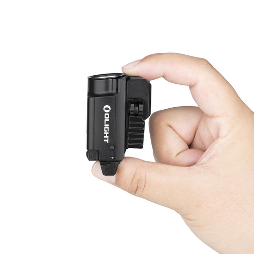 Olight - Světlo na zbraň s laserovým zaměřovačem BALDR Mini - 600 lumenů - černé