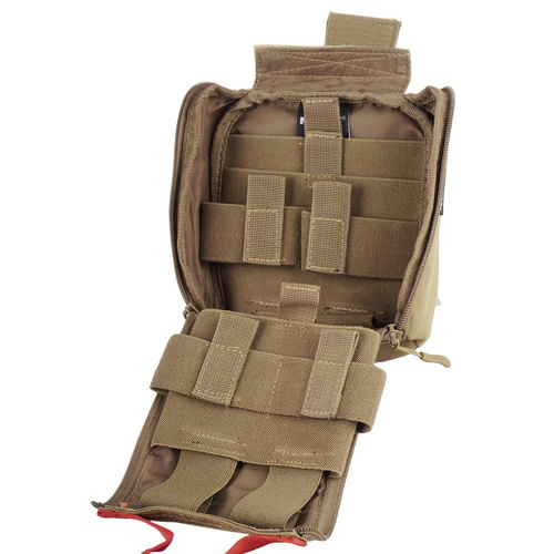 Mil-Tec - pouzdro IFAK Laser Cut - Coyote Brown - 13491019