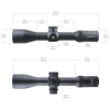Vector Optics - Puškohled Continental x6 3-18 FFP - 50 mm - černý - SCFF-43