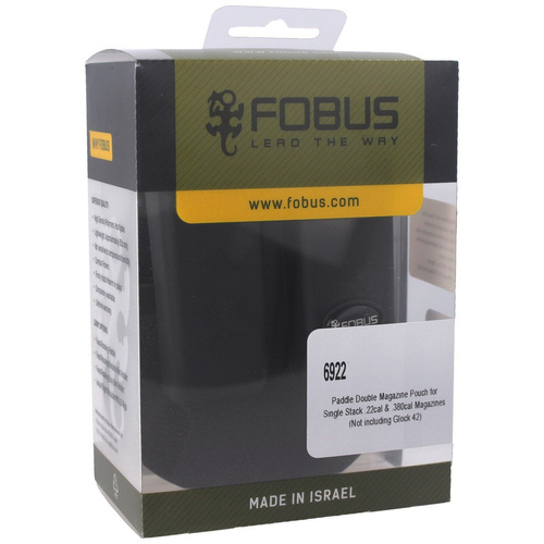 Fobus - Dvojité pouzdro na zásobníky pro Walther, Sig .22, .380 - Standard Paddle - 6922