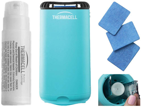 Thermacell - Štít proti komárům na terasu - modrý - TH-PATIO-N