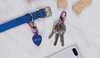Nite Ize - S-Biner® TagLock™ Aluminum - 2 ks - modrá - PLSBMA-03-2R6