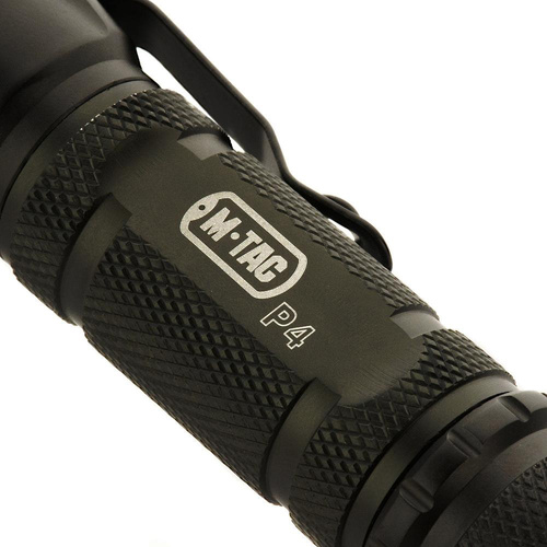M-Tac - LED svítilna P4 - 250 lm - černá - MTC-P4