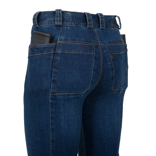Helikon - CTP (Covert Tactical Pants®) Taktické kalhoty - džíny - modrá barva - SP-CTP-DD-96