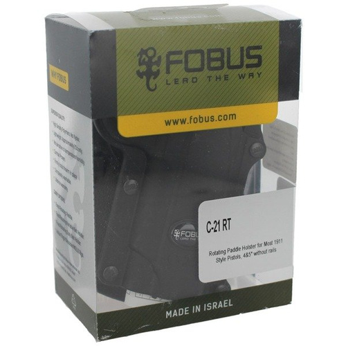 Fobus - Pouzdro pro Colt 1911, S&amp;W, FN, Browning - otočné pádlo - pravé - C-21 RT