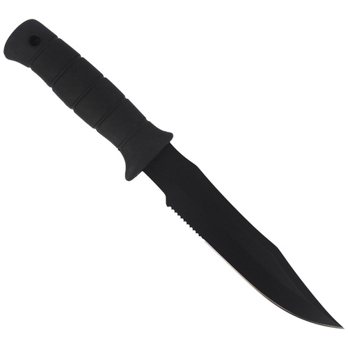 Muela - Taktický nůž s gumovou rukojetí 180 mm - TORNADO-18N