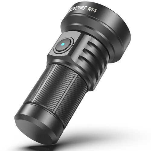 Speras - LED taktická svítilna M4 s baterií 1100 mAh - 1320 lm - černá - SPERAS M4