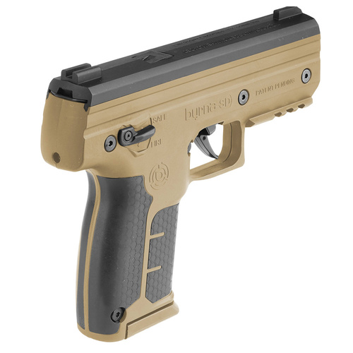 Byrna - Pistole RAM Byrna SD s gumovými a pepřovými projektily - .68 - CO₂ - Tan - SK68300-TAN