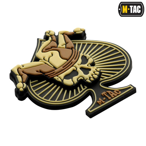 M-Tac - Nášivka s pikovým esem - PVC 3D - Coyote - 51108205