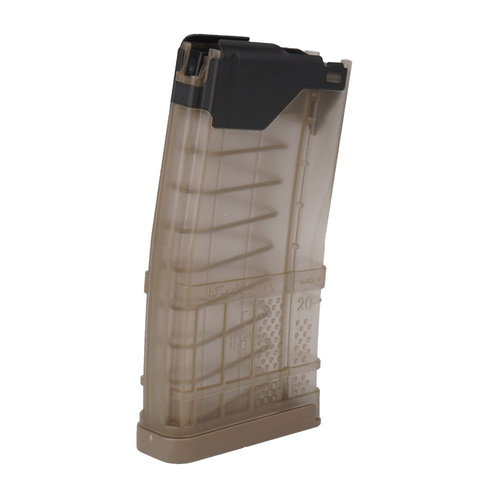 Lancer - L5AWM® 20 zásobníků - 5,56x45mm / .223 - průsvitná tmavě zemitá - L5AWM20