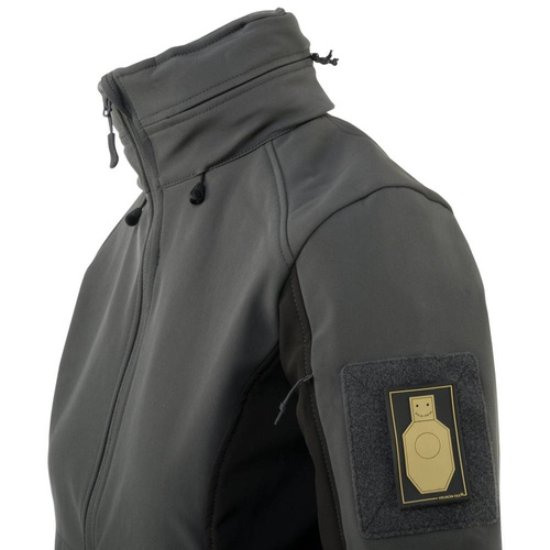 Helikon - Dámská bunda Gunfighter - černá / šedá - KU-GUW-FM-3501A