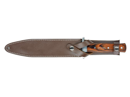 Walther - Lovecký nůž na kance La Chasse - dýka - 440C - kožené pouzdro - 5.0805