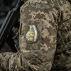 M-Tac - Nášivka Granát M67 s úsměvem v2 - PVC 3D - zelená - 51139200