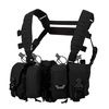 Direct Action - Hybridní náprsní pouzdro Hurricane - Cordura® - černé - CR-HRCN-CD5-BLK