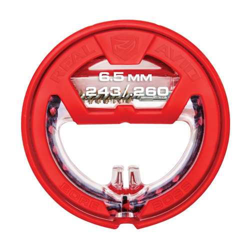 Real Avid - Čistící šňůra na trubky Bore Boss - .243/.260/6.5mm - AVBB243
