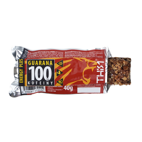This-1 - Energetická tyčinka Guarana a Rhodiola - 222 kcal - 40 g - TH1ENP1