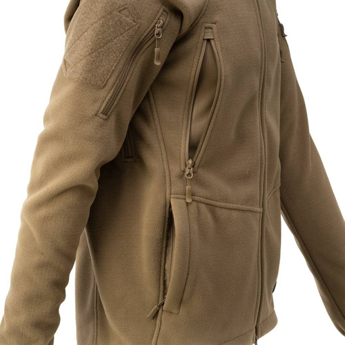Helikon - Patriot Mk 2 Fleece Jacket - Hybrid Fleece - Shadow Grey / Czarna - BL-PJ2-FH-3501A