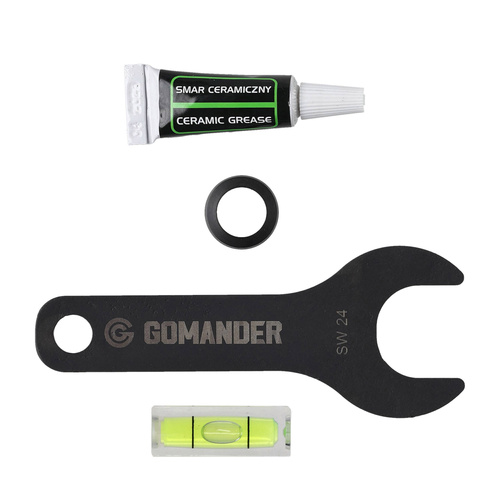 Gomander - Ústní brzda Raptor - 7,62 mm - M15x1 - černá - TB0.10178_1-M15