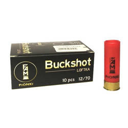 FAM Pionki - Lovecké střelivo 12/70 SG 8,6 mm 34 g - Loftka