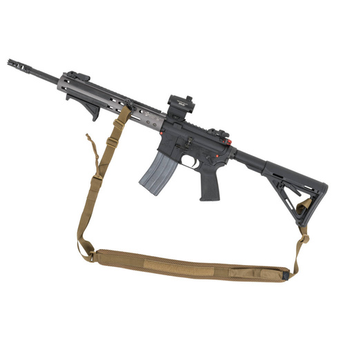 Helikon - Dvoubodový závěs na karabinu - stínově šedý - ZW-RFS-PO-35