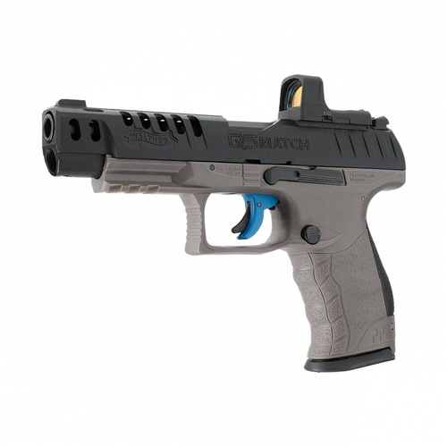 Walther - Q5 Match 5" Combo SET CO2 vzduchovka s červeným bodem Umarex RDS 8 - 4,5 mm - 5.8421-1